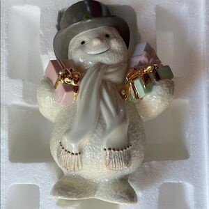 Lenox Special Delivery Snowman Figurine